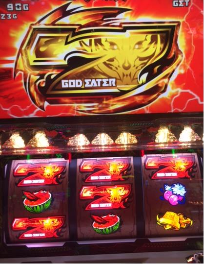 ゴッドイーター荒神verで金7光臨!「5/22パチスロ稼動」